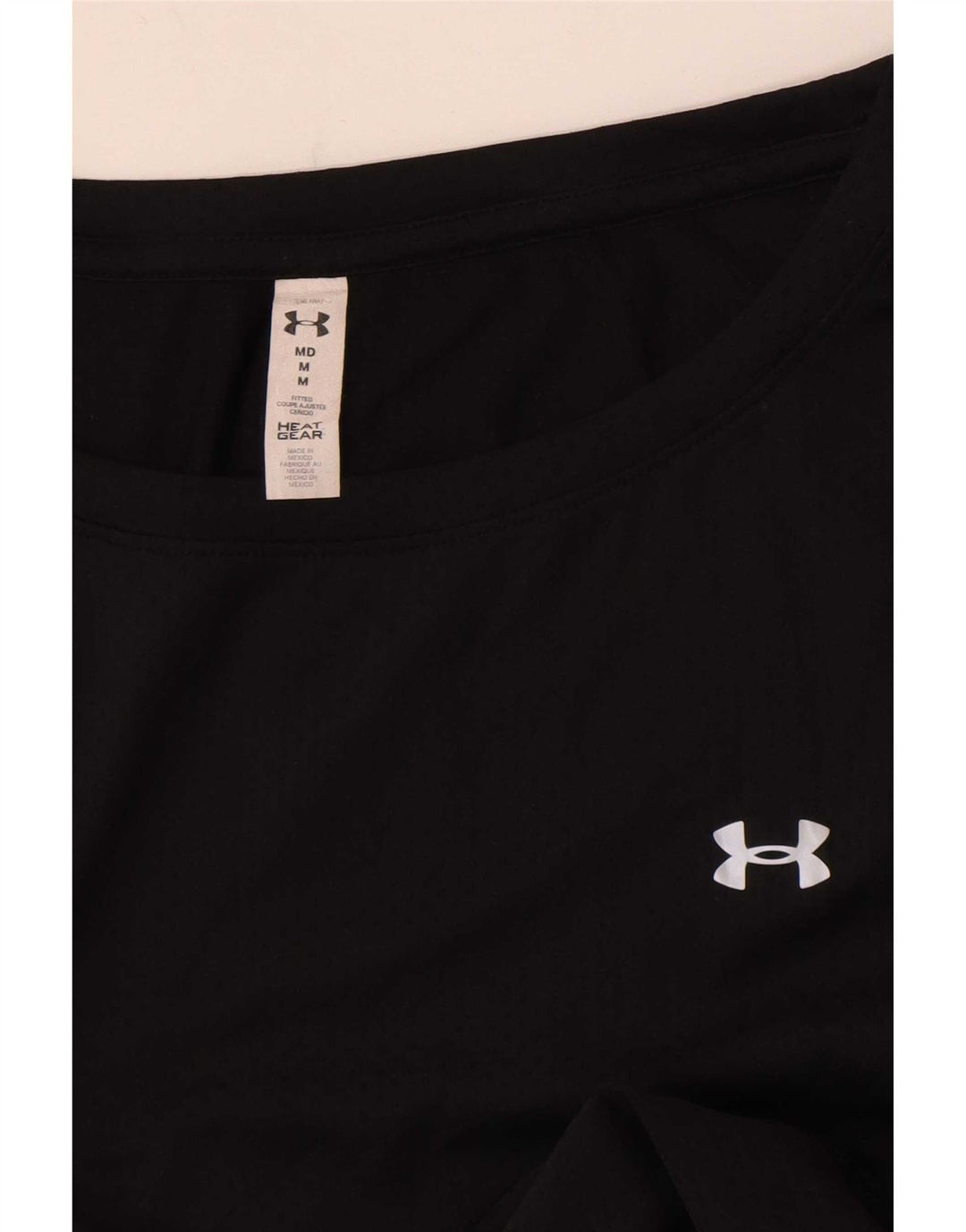 Under Armour Γυναικείο Heat Gear Μακρυμάνικο UK 14 Medium Μαύρο