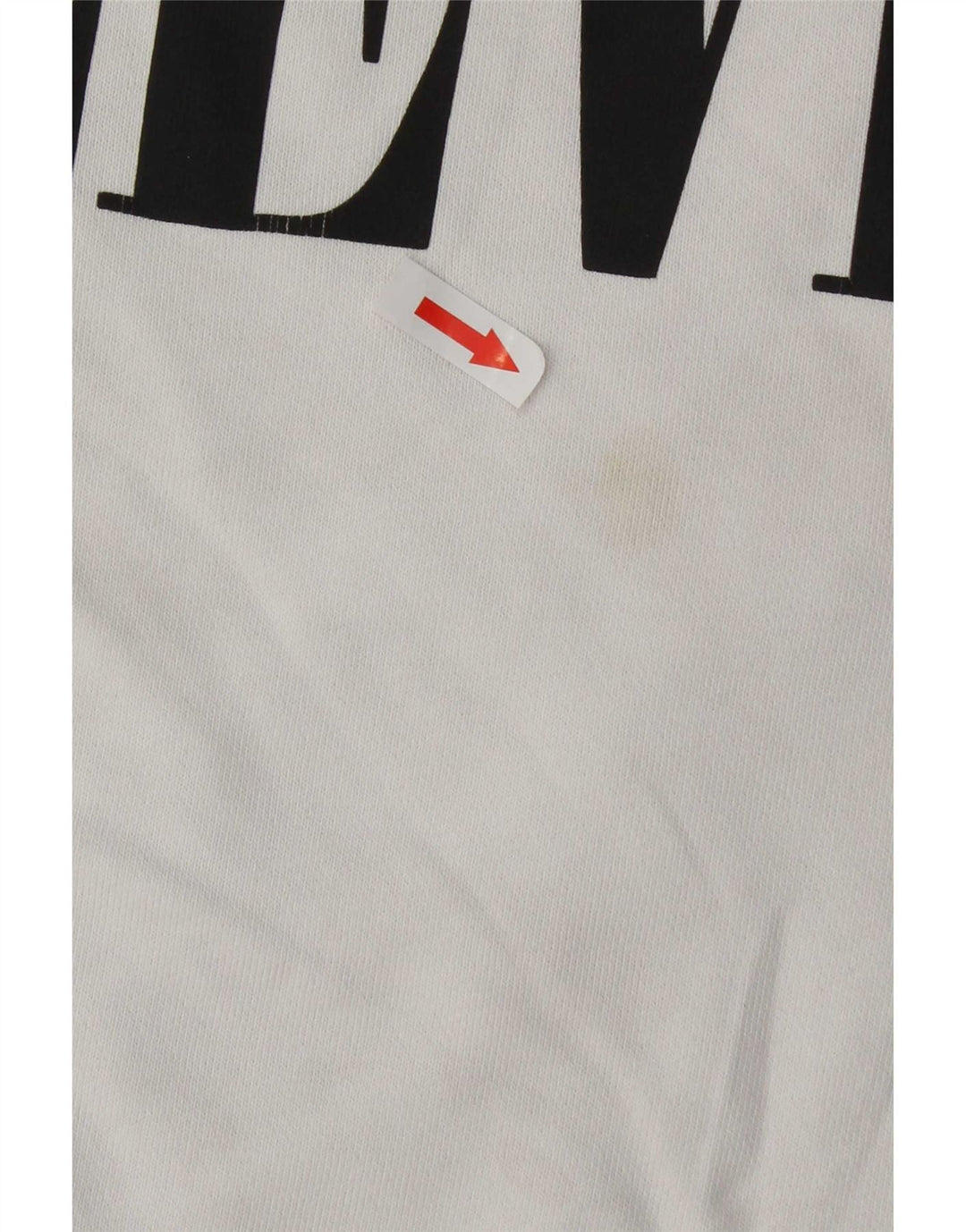 Ανδρικό φούτερ Levi's Relaxed Graphic Jumper Μικρό λευκό βαμβακερό