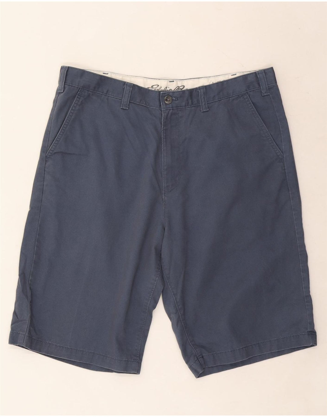 EDDIE BAUER Ανδρικό σορτς Chino Legend W36 Large Navy Blue από βαμβάκι