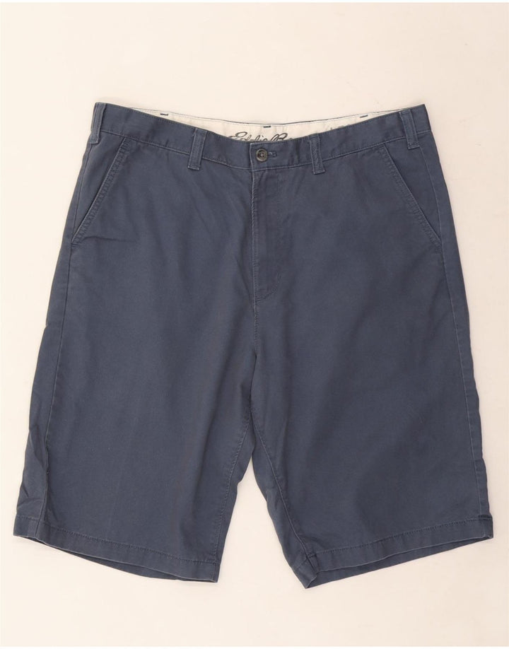 EDDIE BAUER Ανδρικό σορτς Chino Legend W36 Large Navy Blue από βαμβάκι