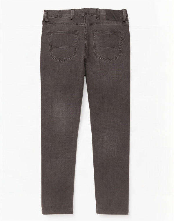 Marks & Spencer Ανδρικό Slim Jeans W38 L27 Γκρι βαμβακερό