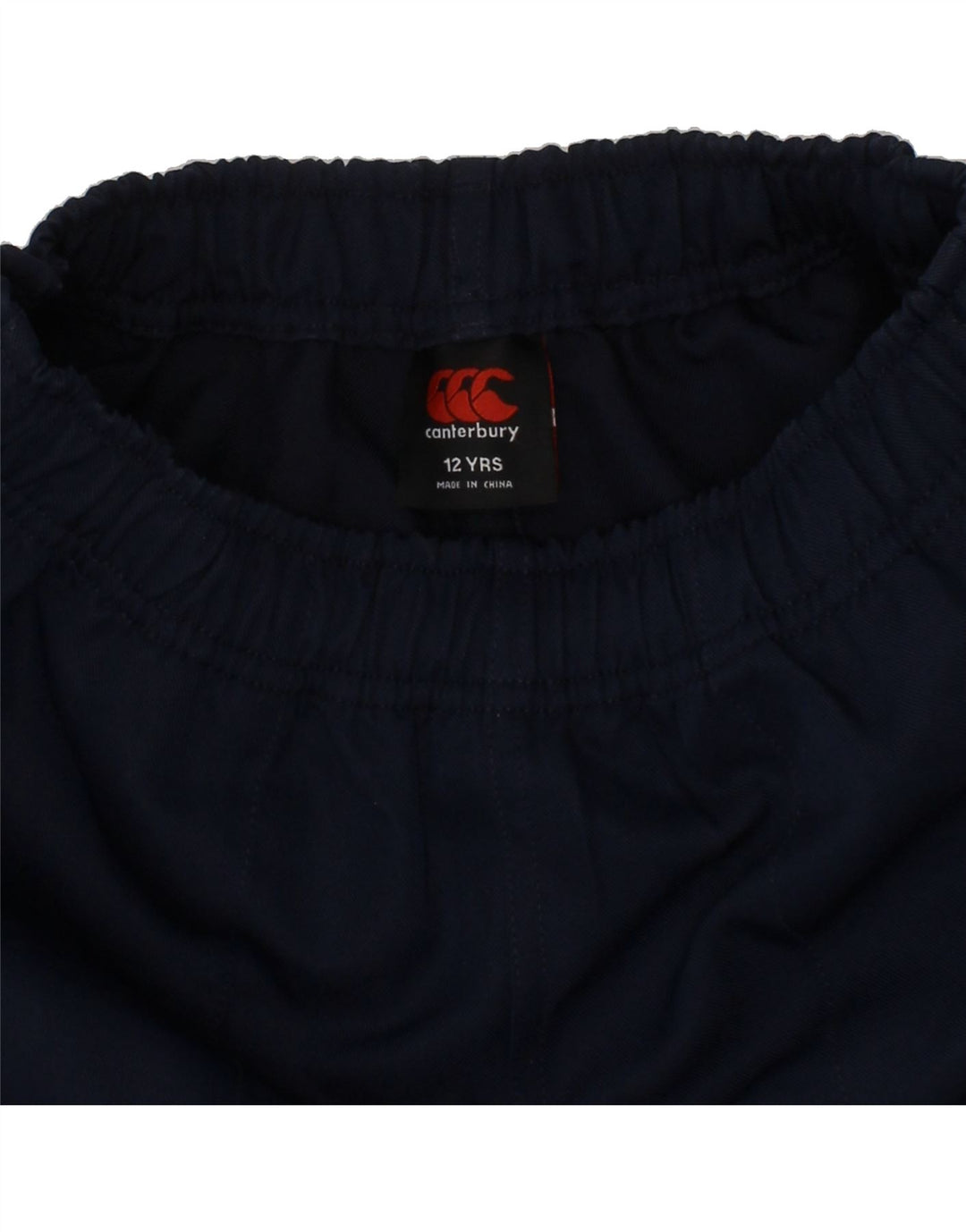 CANTERBURY Boys Graphic Sport Shorts 11-12 Years  Navy Blue Polyester Vintage Canterbury and Second-Hand Canterbury from Messina Hembry 