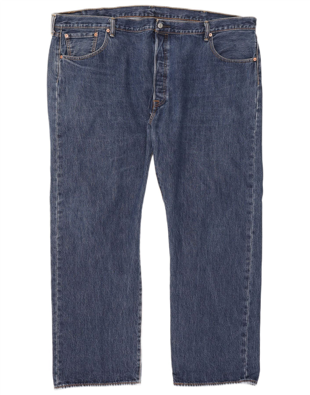 Ανδρικό τζιν Levi's Straight W48 L32 Μπλε βαμβακερό