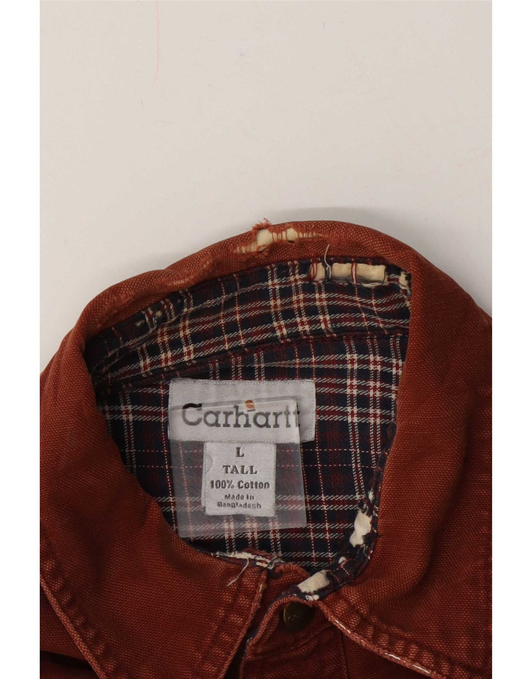 Ανδρικό πουκάμισο Carhartt Ξυλοκόπος μεγάλο καφέ βαμβακερό
