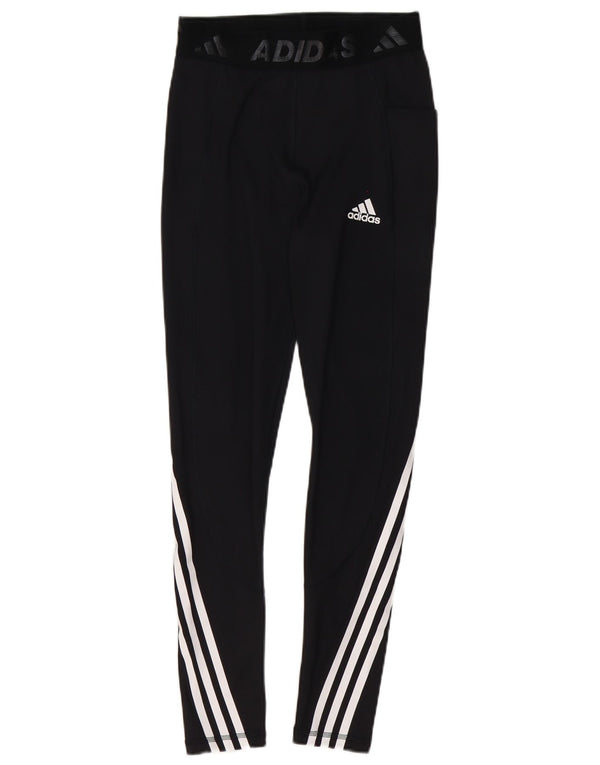Γυναικεία γραφικά κολάν Adidas UK 8 Small Black