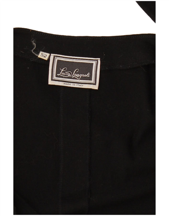 Luisa Spagnoli Γυναικείο Πουκάμισο Μπλούζα IT 52 2XL Μαύρο