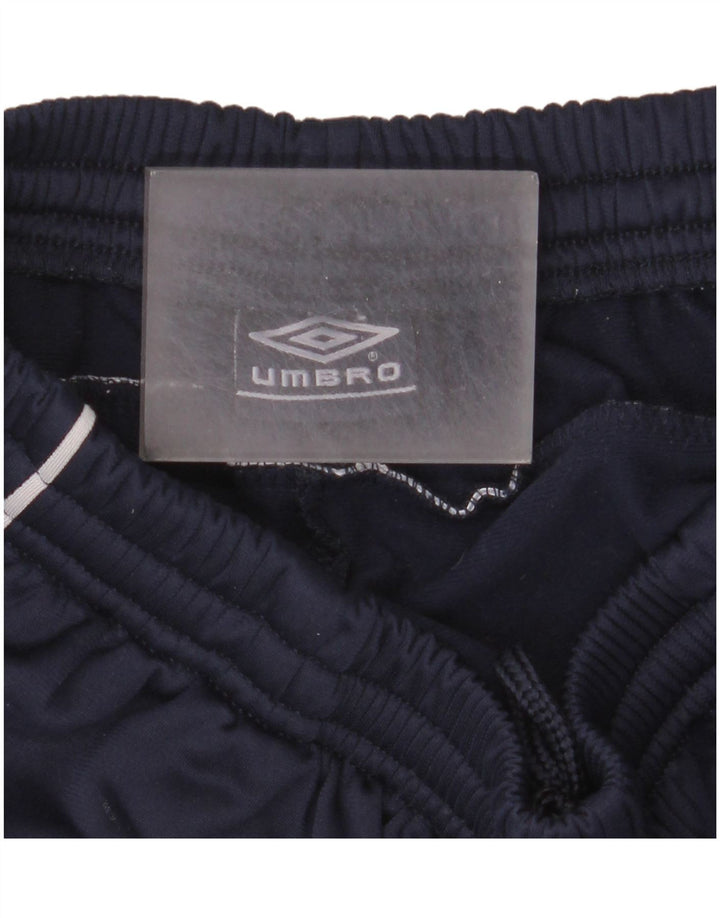 Ανδρική αθλητική φόρμα γραφικών Umbro Παντελόνι μεσαίου ναυτικού μπλε πολυεστέρα
