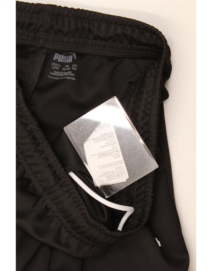 Παντελόνι αθλητικής φόρμας PUMA Boys Joggers 13-14 ετών Μαύρο Πολυεστέρα