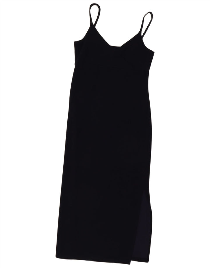 Γυναικείο μάξι αμάνικο φόρεμα Gap UK 12 Medium Navy Blue Rayon