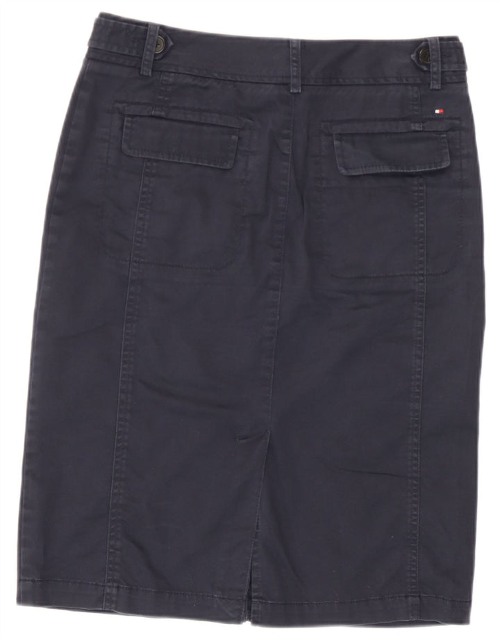 Tommy Hilfiger Γυναικεία Midi Φούστα US 6 Medium W30 Navy Blue