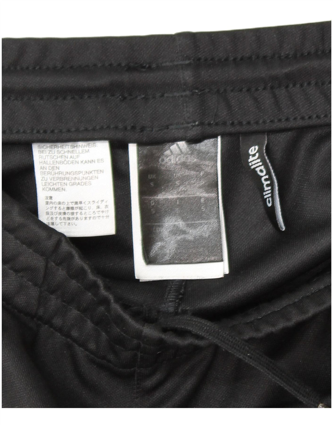 Ανδρική αθλητική φόρμα Adidas, μικρό μαύρο πολυεστέρα