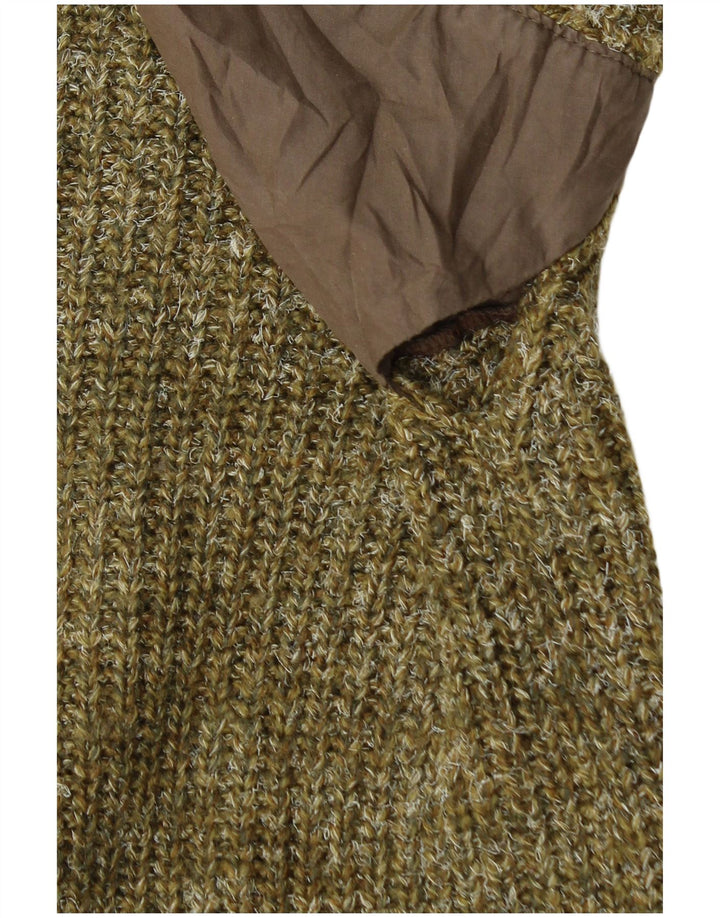 AUSTRALIAN L'ALPINA Ανδρικό πουλόβερ με λαιμόκοψη IT 48 Medium Khaki