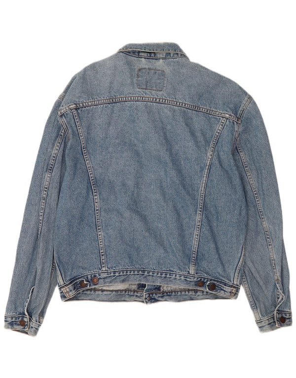 Levi's Mens 70503 Τζιν Μπουφάν UK 42 XL Μπλε βαμβακερό
