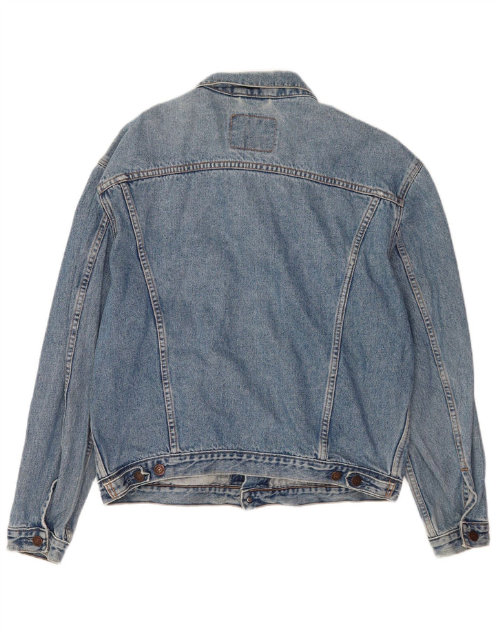 Levi's Mens 70503 Τζιν Μπουφάν UK 42 XL Μπλε βαμβακερό