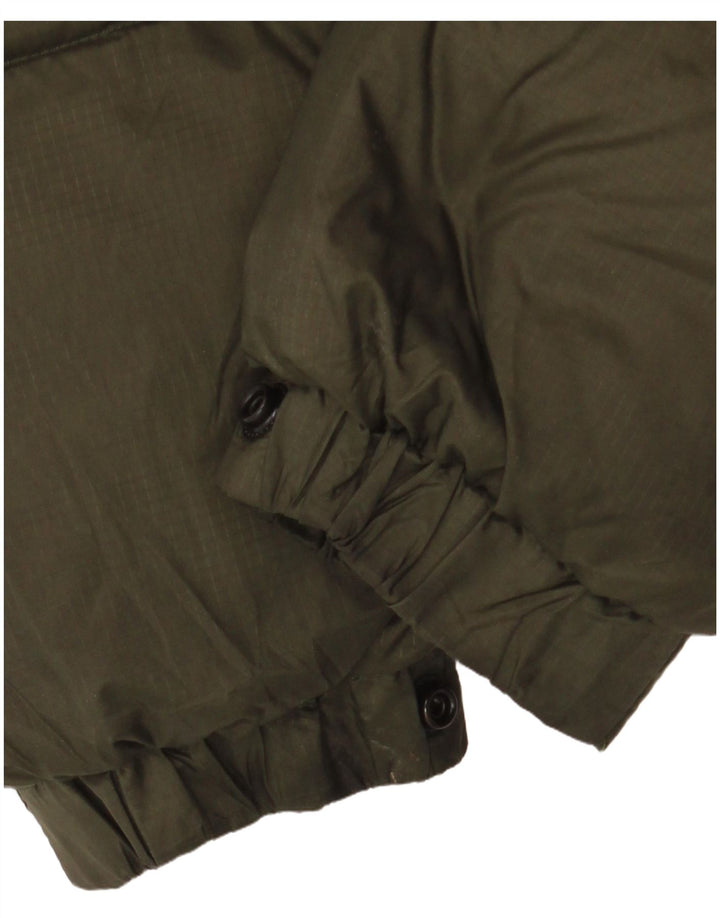 Superdry Ανδρικό μπουφάν με επένδυση UK 38 Medium Khaki Colorblock Nylon