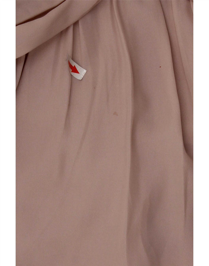Coast Womens Crop Αμάνικη Μπλούζα Τοπ UK 8 Small Pink Polyester
