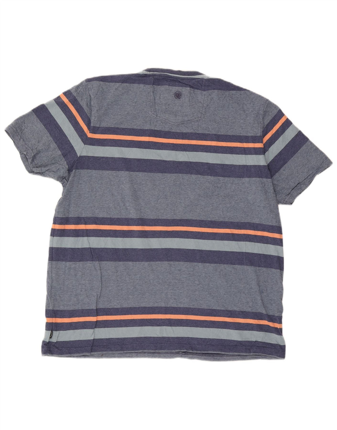 Fat Face Ανδρικό T-Shirt Top 2XL Μπλε ριγέ