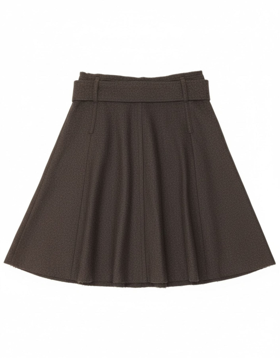 Henry Cottons Γυναικεία φούστα σε γραμμή Α IT 42 Medium W28 Γκρι μαλλί