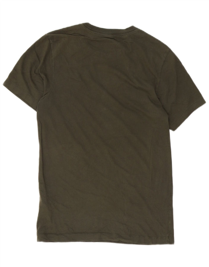Ανδρικό T-Shirt Nike Top XS Χακί βαμβακερό