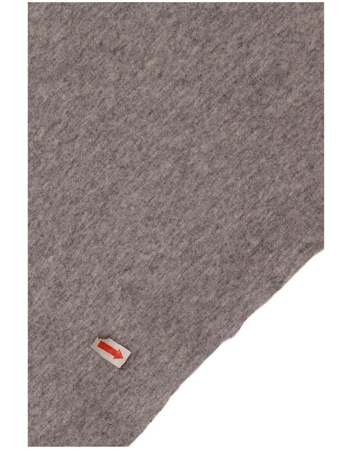 Kappa Γυναικείο Crop Top Μακρυμάνικο UK 18 XL Γκρι