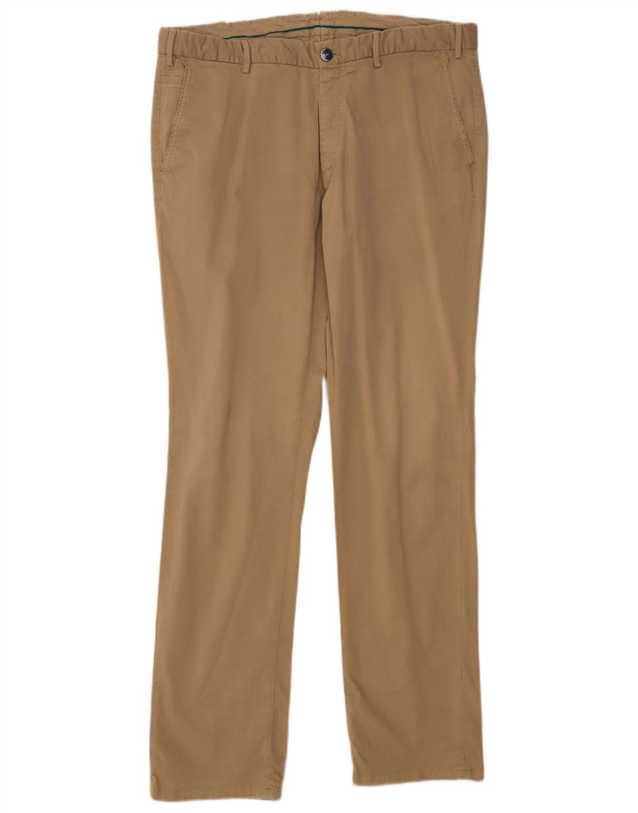 MASSIMO DUTTI Ανδρικό Slim παντελόνι Chino EU 48 XL W38 L34 Beige