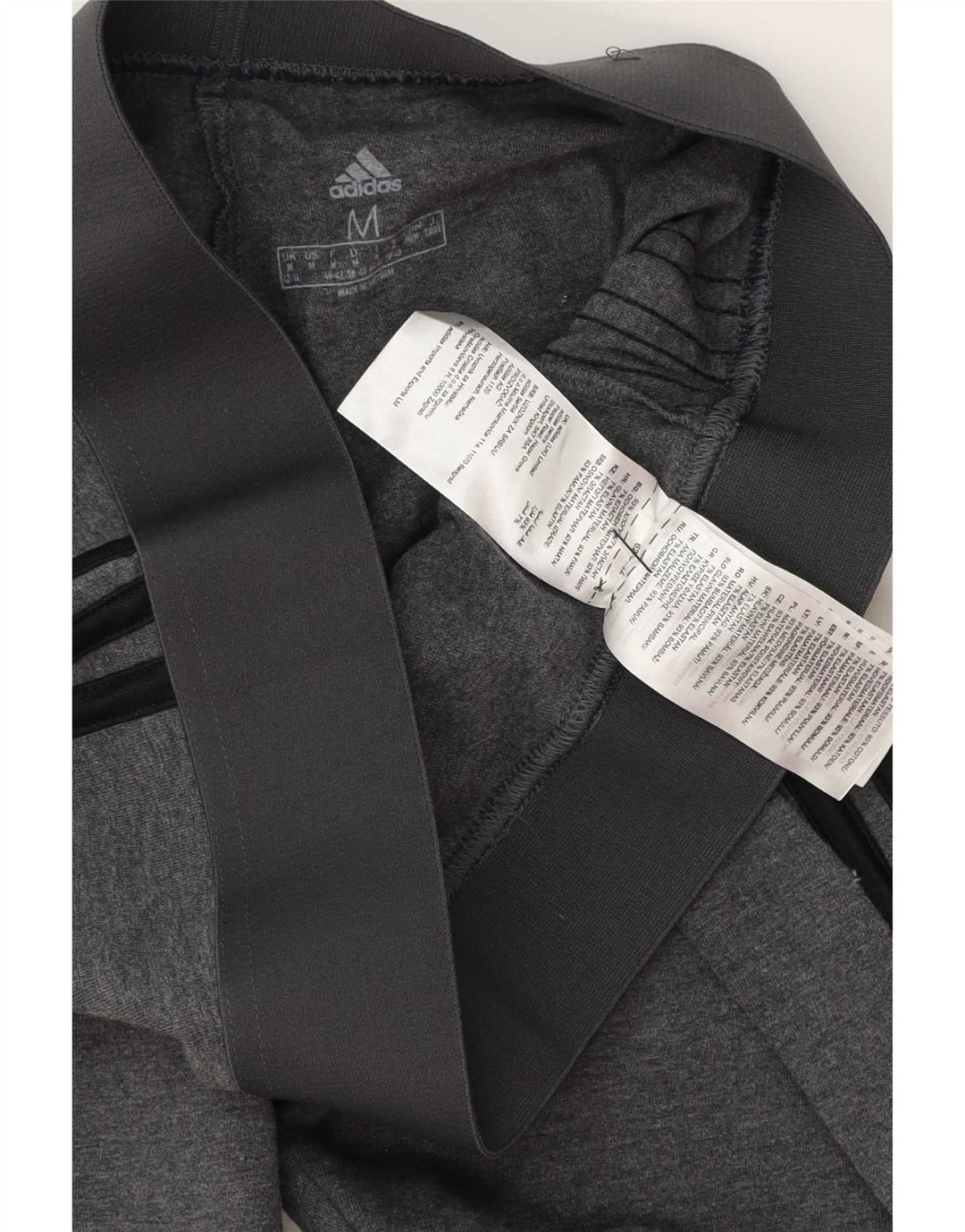 Γυναικείο κολάν Adidas UK 12/14 Μεσαίο γκρι βαμβακερό