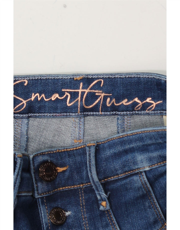 GUESS Γυναικείο Ψηλό Skinny Jeans W24 L28 Blue