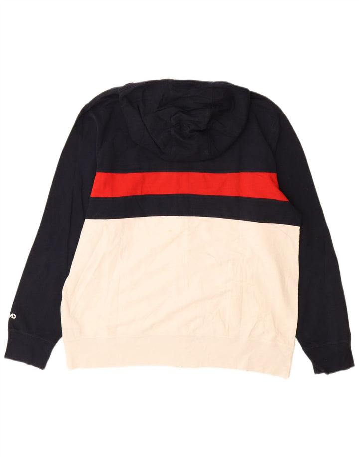 Ανδρικό πουλόβερ Nike με φερμουάρ με κουκούλα XL, μπλε ναυτικό, βαμβακερό