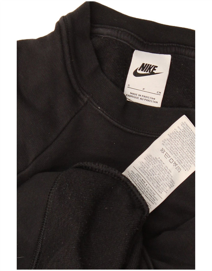 Γυναικείο φούτερ Nike υπερμεγέθη Jumper UK 10 Small μαύρο βαμβακερό