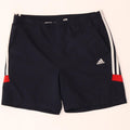 Adidas Boys Sport Short 13-14 Years Navy Blue Polyester