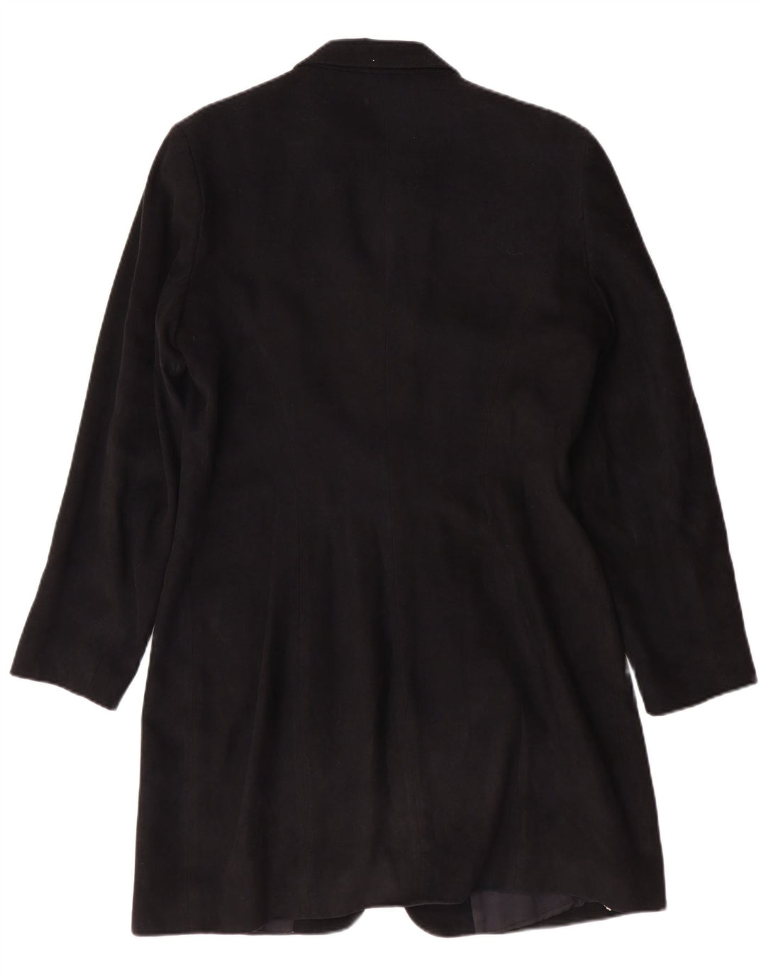 Wallis Γυναικείο Longline τζάκετ UK 14 Large Black Classic με 3 κουμπιά