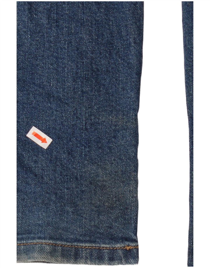 Ανδρικό τζιν WRANGLER ίσιο W36 L34 Μπλε βαμβακερό