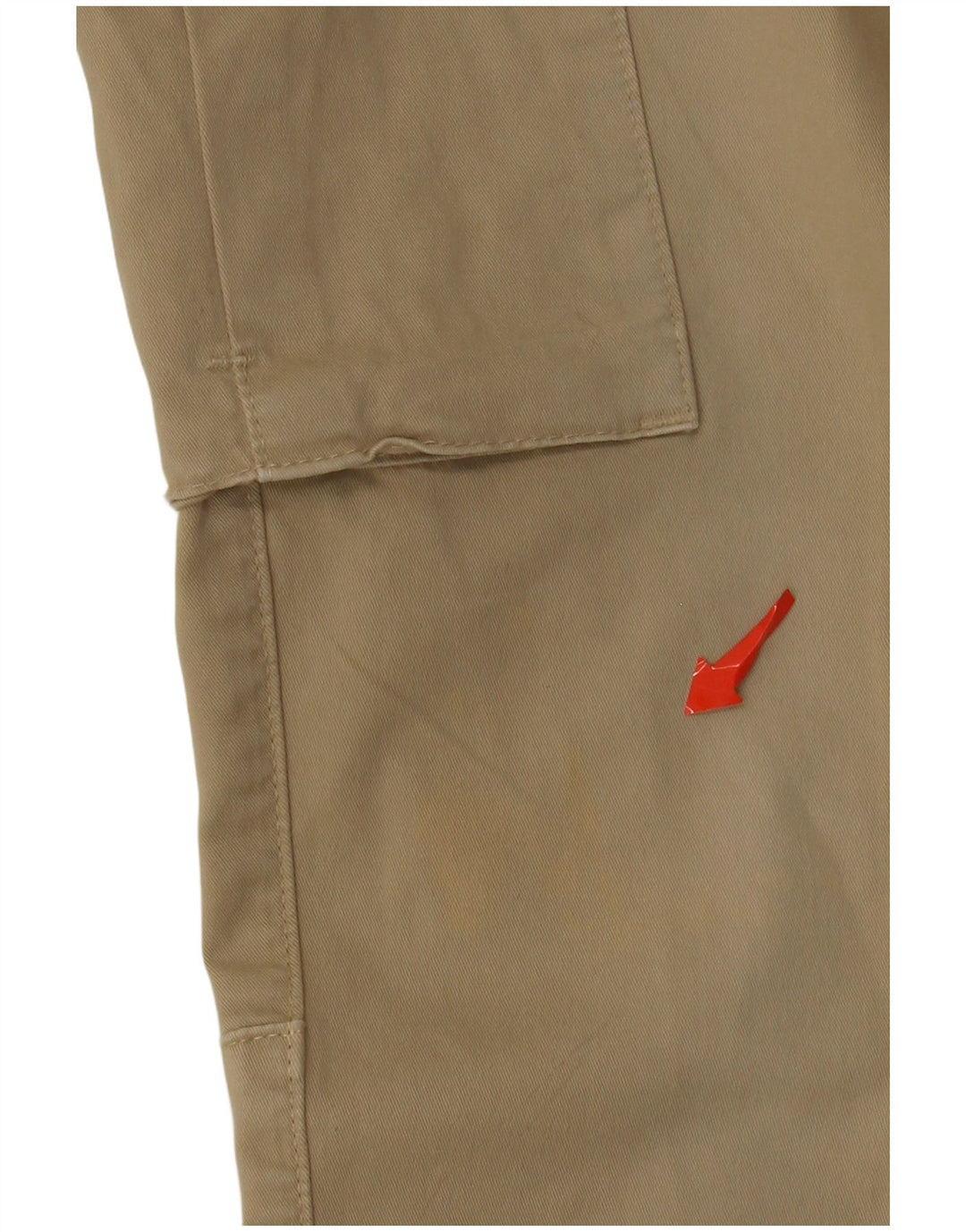 Γυναικείο Slim Cargo Παντελόνι Mason's W32 L33 Μπεζ βαμβακερό