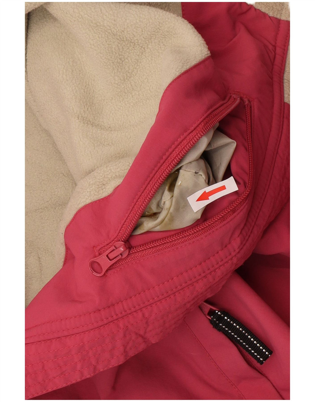 Ανδρικό μπουφάν Woolrich Windbreaker UK 42 XL Pink Nylon