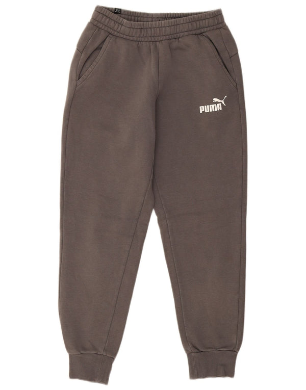 Puma Γυναικεία φόρμα παντελόνι Joggers UK 8 Small Grey Cotton