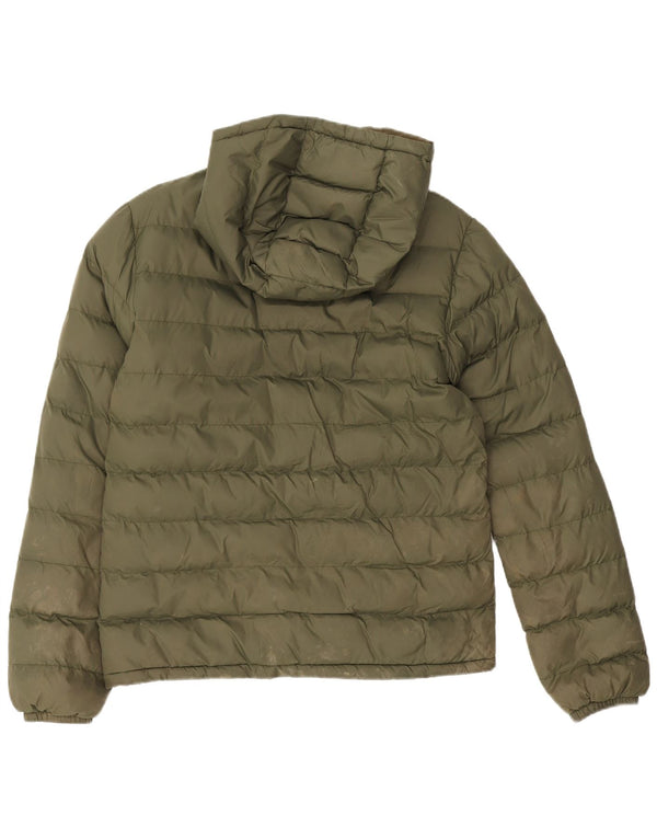 Ανδρικό μπουφάν Mountain Warehouse με κουκούλα UK 36 Small Khaki Polyester