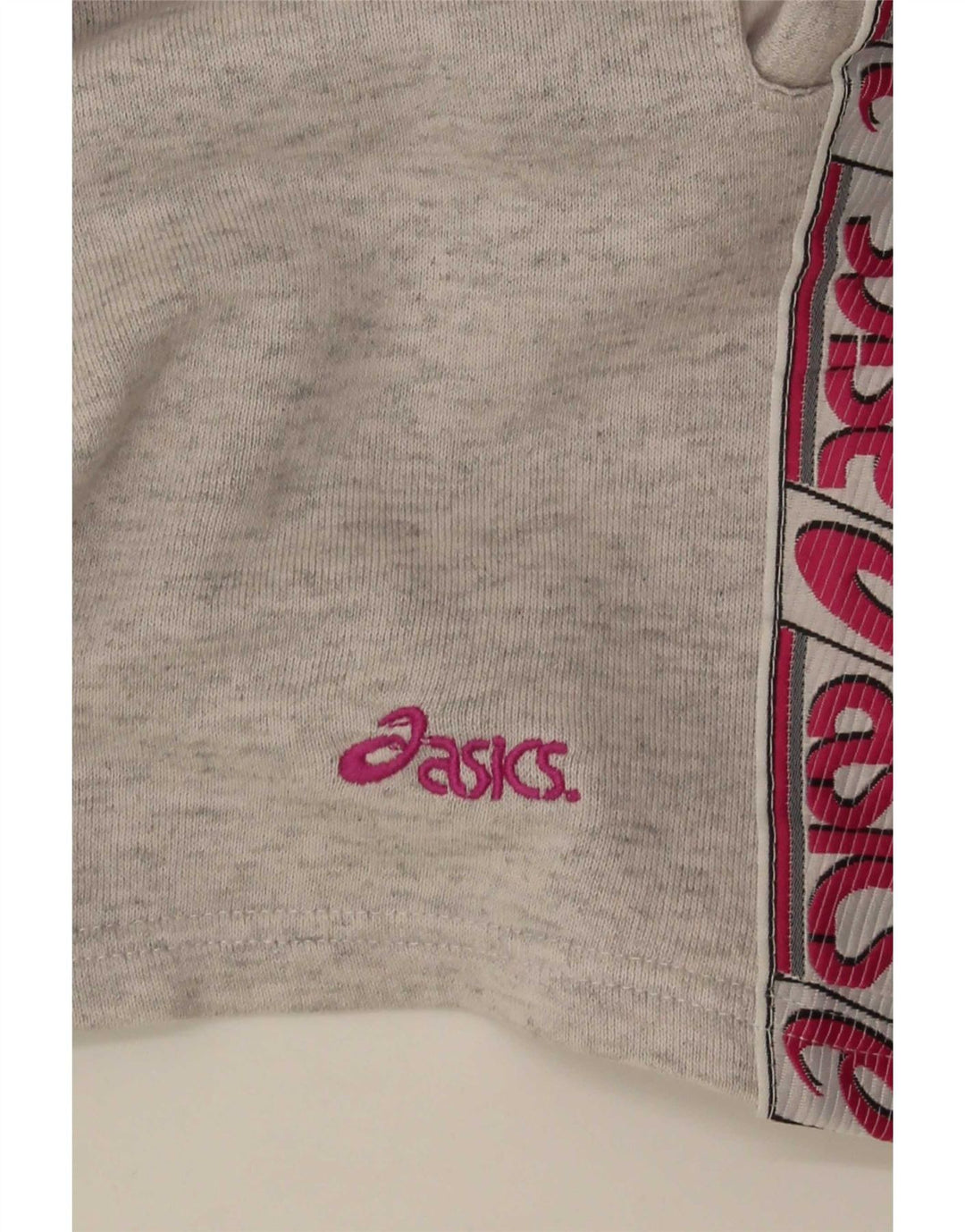 Ανδρικά γραφικά αθλητικά σορτς Asics σε μεσαίο γκρι