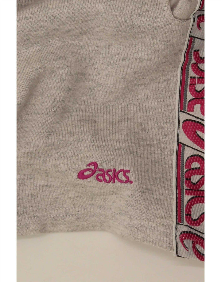 Ανδρικά γραφικά αθλητικά σορτς Asics σε μεσαίο γκρι