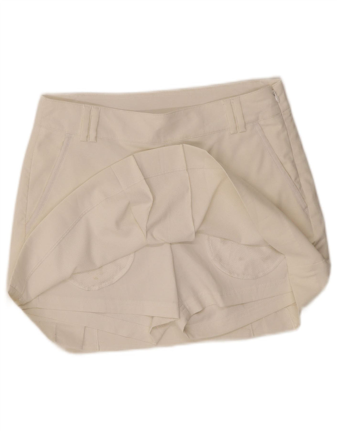 Puma Γυναικείο Skort UK 10 Small Off White Polyester