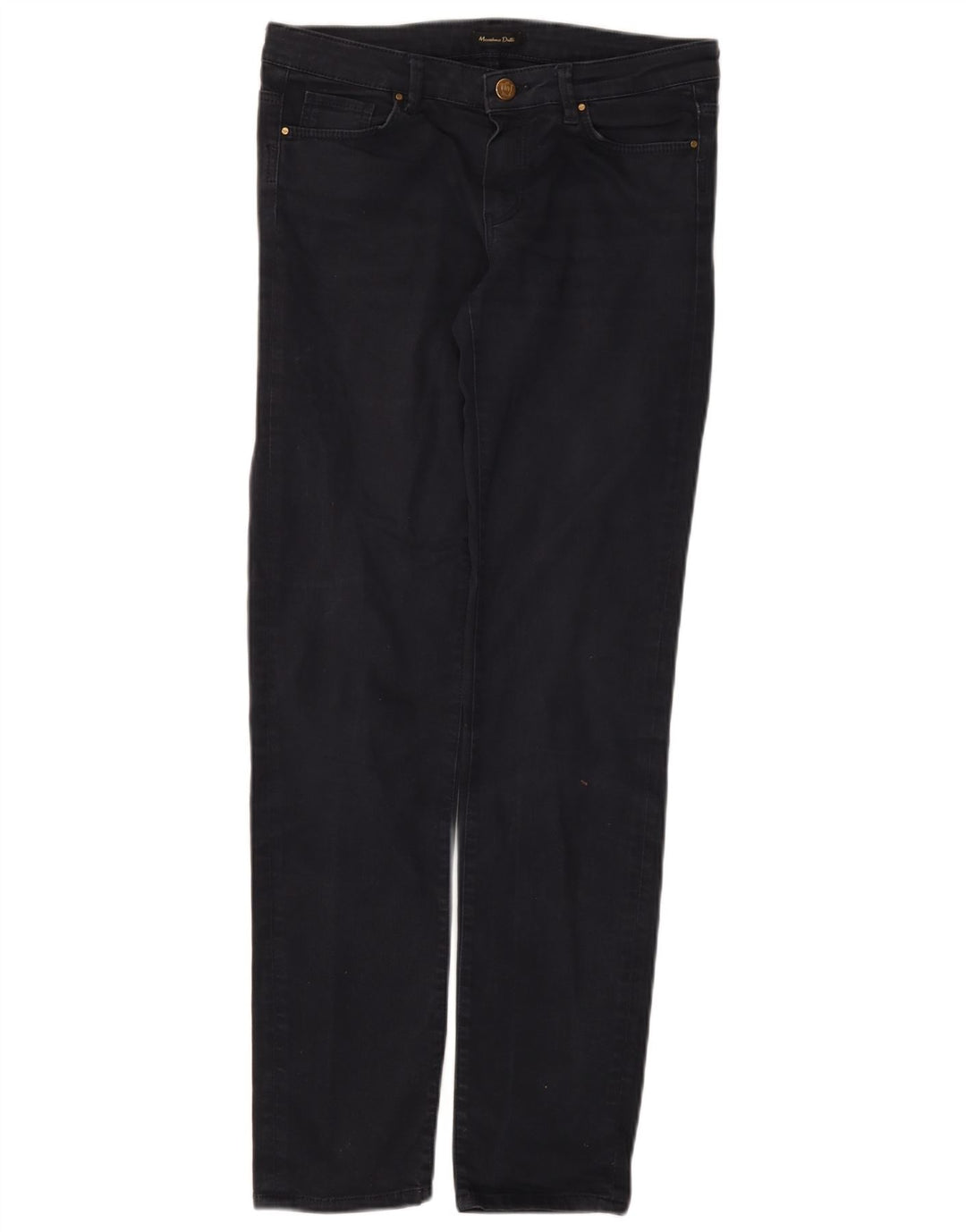 Massimo Dutti Γυναικεία Skinny Jeans W30 L31 Navy Blue
