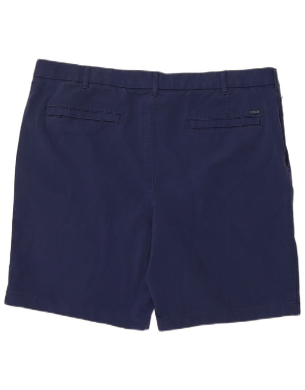 Ανδρικό σορτς Chino IZOD W40 XL Navy Blue από βαμβάκι