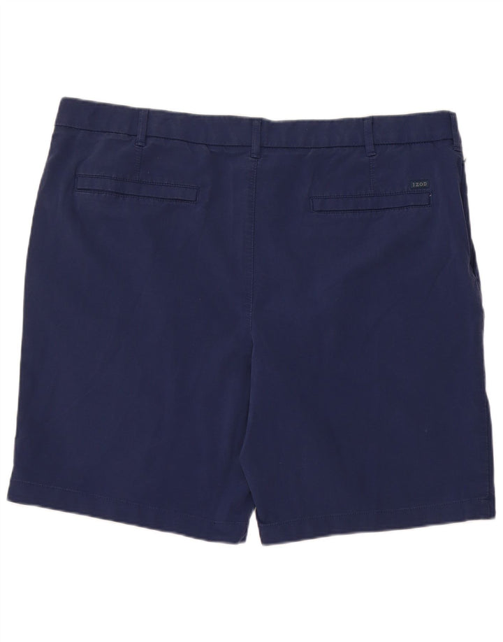 Ανδρικό σορτς Chino IZOD W40 XL Navy Blue από βαμβάκι