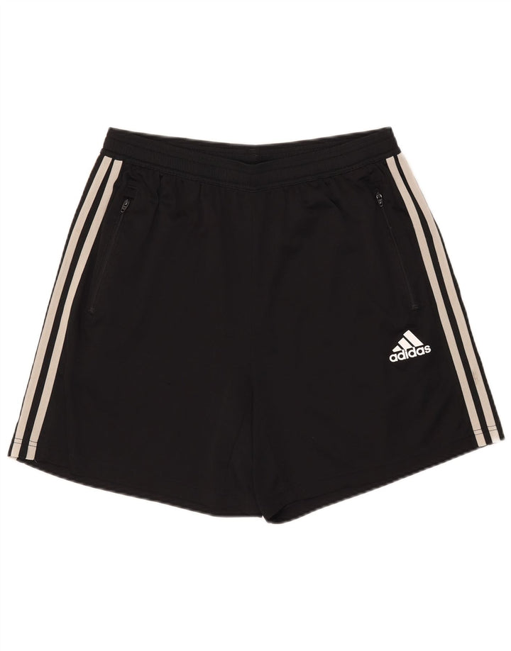 Ανδρικό σορτς Adidas Aeroready Αθλητικό μεγάλο μαύρο πολυεστέρα