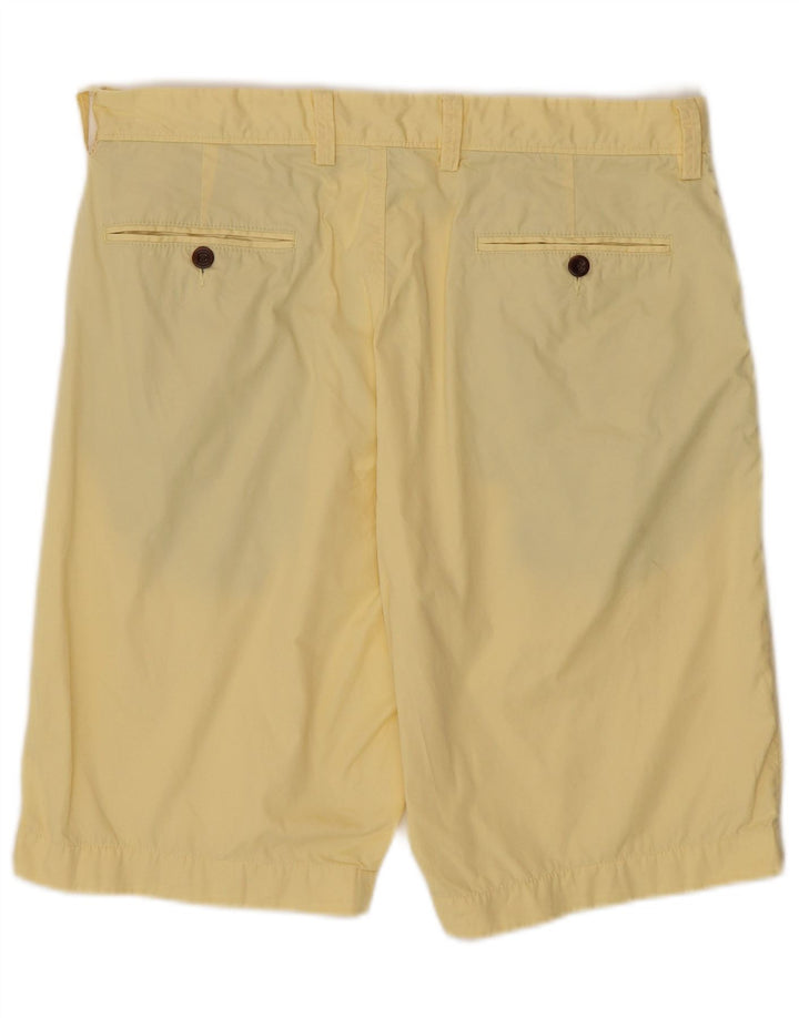 J. Crew Ανδρικό σορτς Chino W33 Μεσαίο κίτρινο βαμβακερό