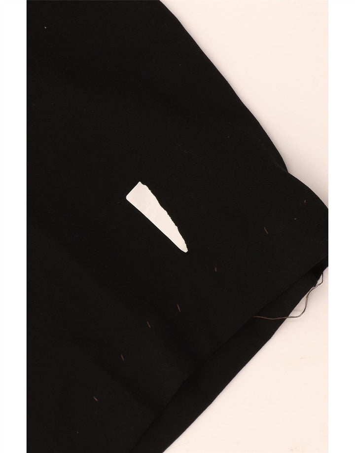 Marks & Spencer Γυναικείο παντελόνι Capri UK 16 μεγάλο W34 L22 μαύρο πολυεστέρα
