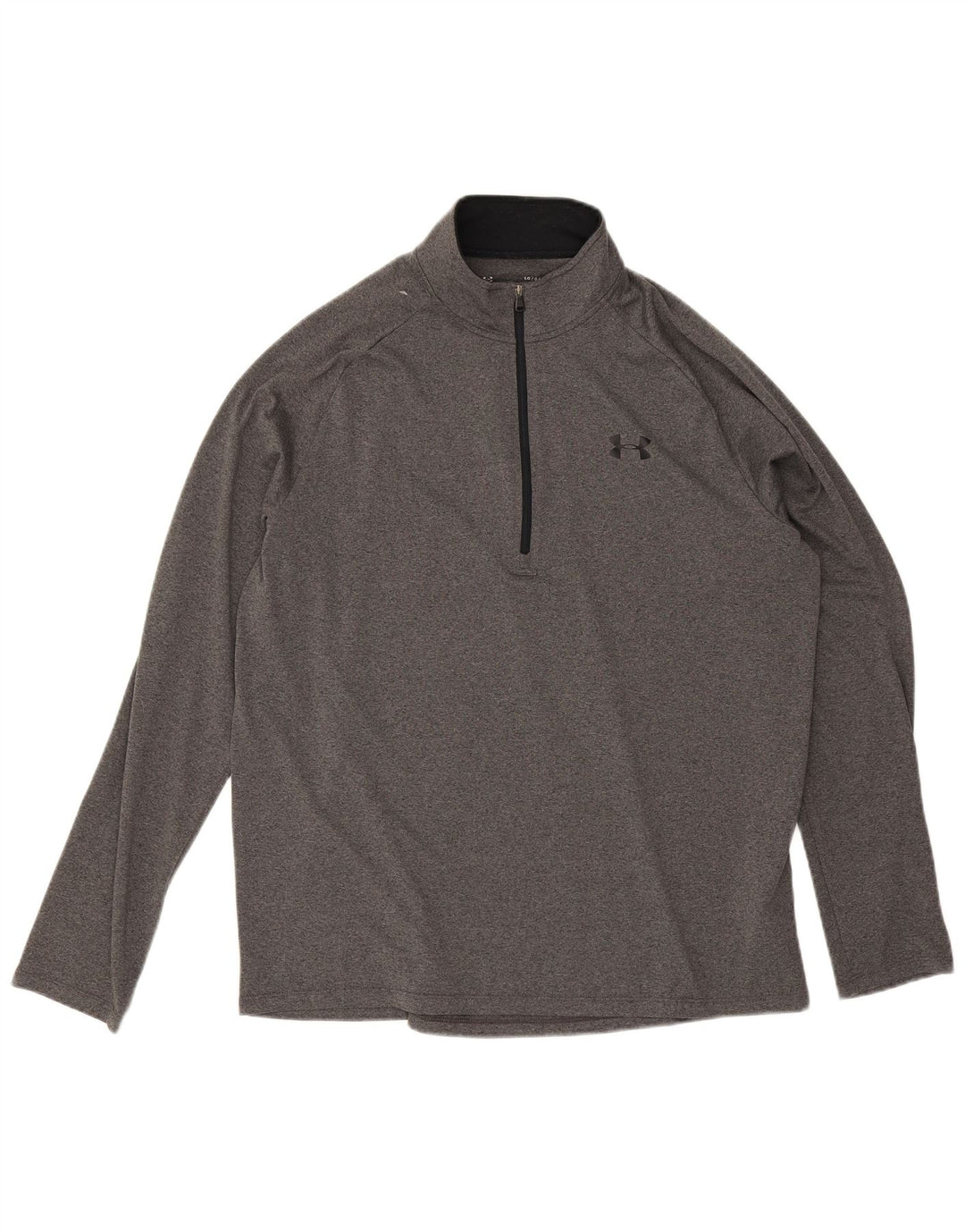 Ανδρική φόρμα πουλόβερ με φερμουάρ Under Armour Top Large Grey Polyester