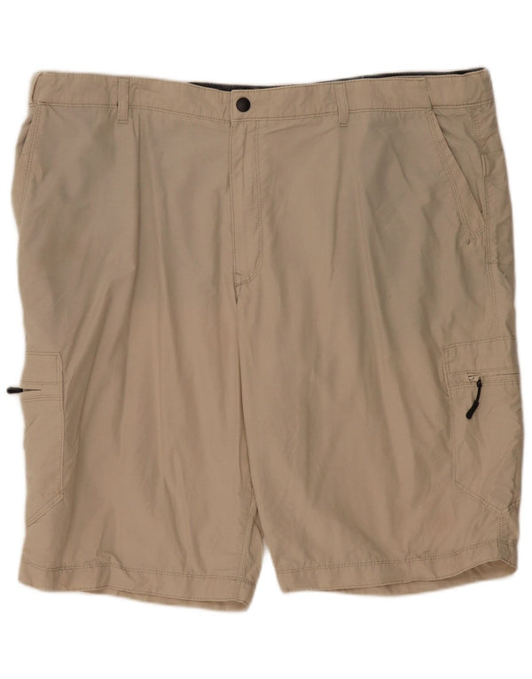 Ανδρικό σορτς Cargo Marks & Spencer W44 2XL Μπεζ βαμβακερό