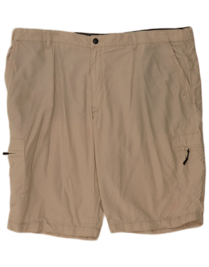 Ανδρικό σορτς Cargo Marks & Spencer W44 2XL Μπεζ βαμβακερό
