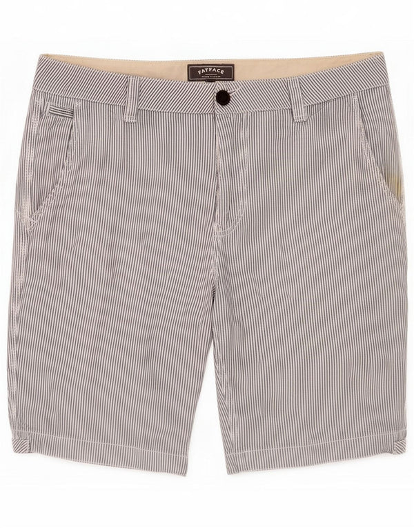 Fat Face Ανδρικό σορτς Chino XL W38 Blue Pinstripe Cotton