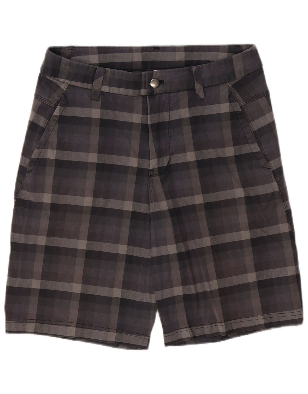 Ανδρικό σορτς Chino Lululemon W32 Large Grey Check Cotton